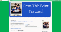 Desktop Screenshot of fromthispointforward.com